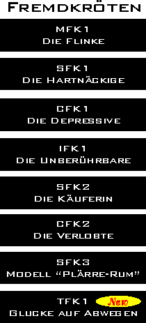 Krötenübersicht